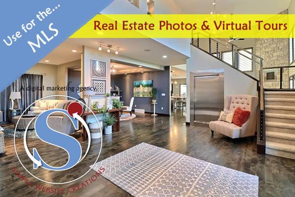 Simple Website Creations provides real estate photo and virtual tour services in Fargo, Moorhead, and Detroit Lakes.
