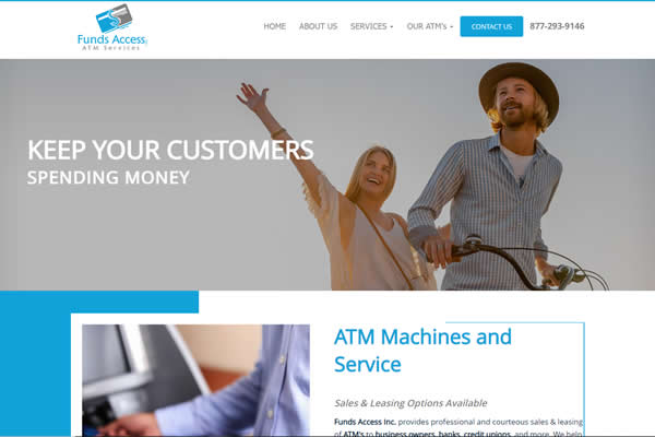Get a website for your financial services company.